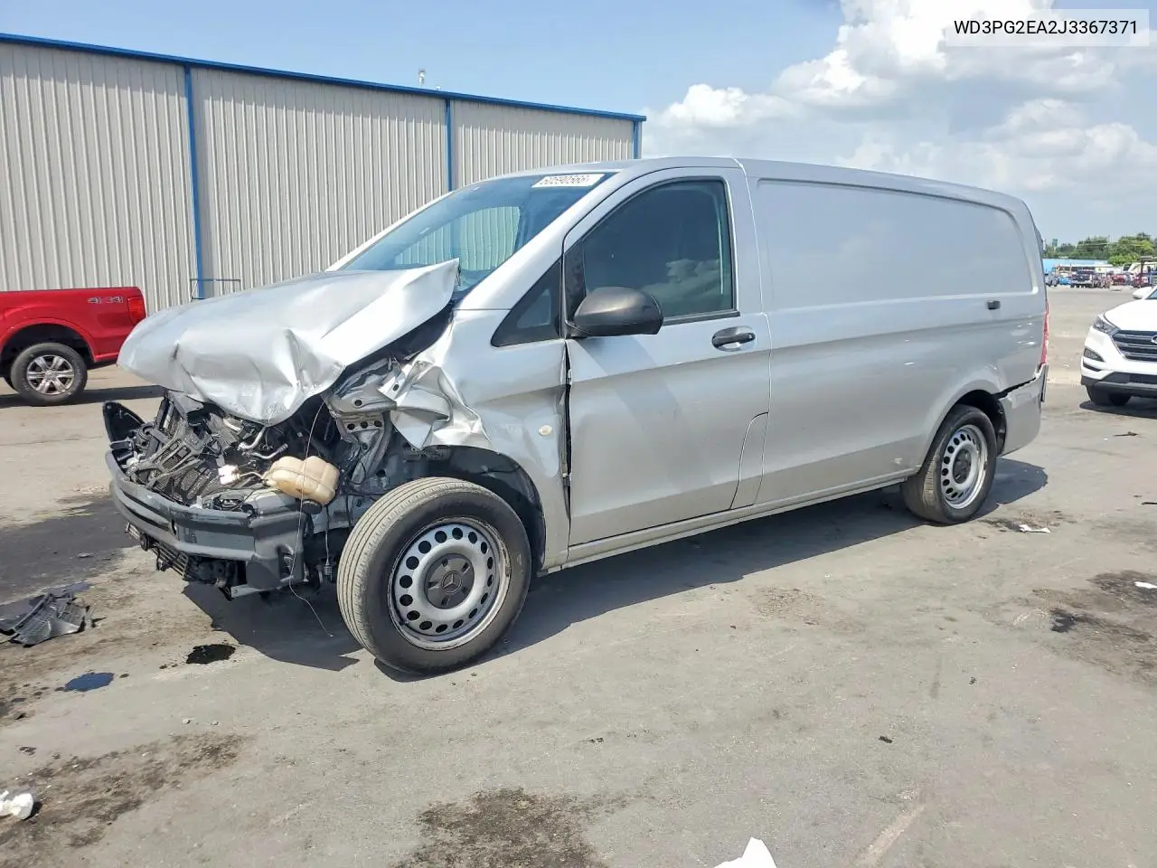 2018 Mercedes-Benz Metris VIN: WD3PG2EA2J3367371 Lot: 60590566