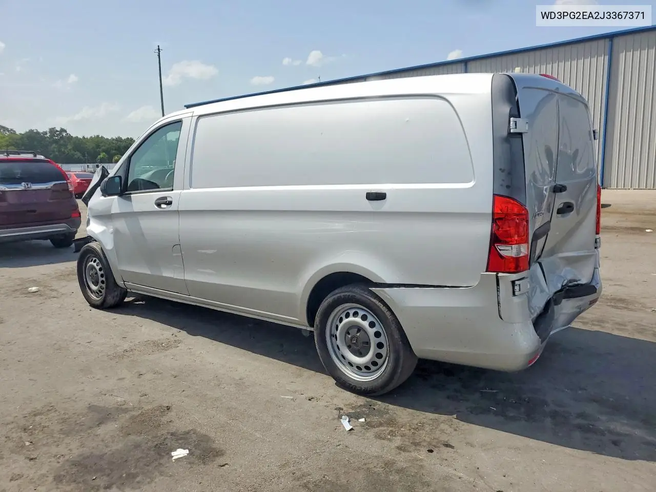 2018 Mercedes-Benz Metris VIN: WD3PG2EA2J3367371 Lot: 60590566