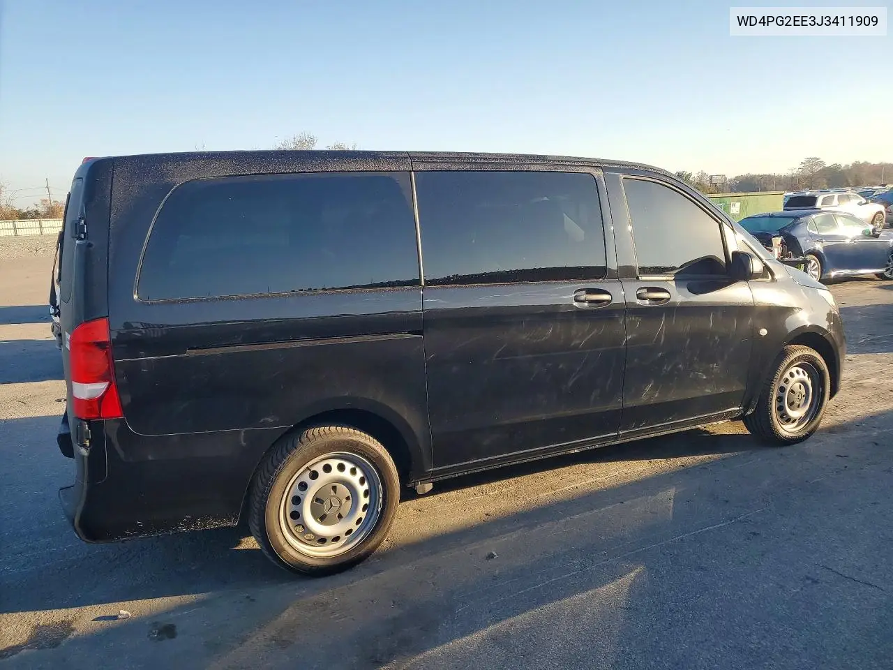 2018 Mercedes-Benz Metris VIN: WD4PG2EE3J3411909 Lot: 76745275
