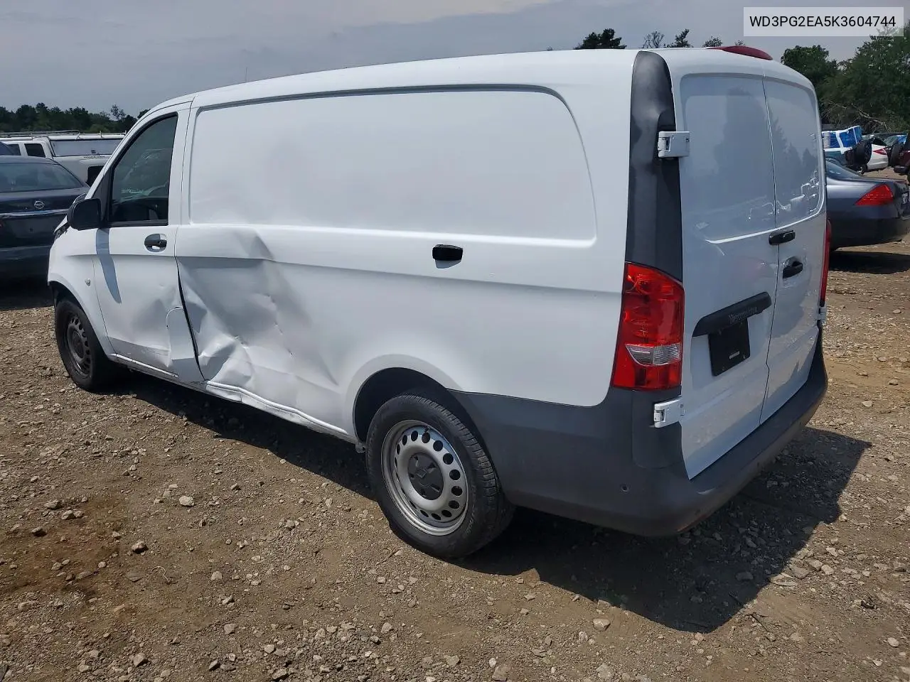 2019 Mercedes-Benz Metris VIN: WD3PG2EA5K3604744 Lot: 62009326