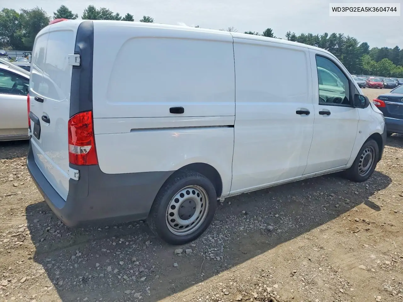 2019 Mercedes-Benz Metris VIN: WD3PG2EA5K3604744 Lot: 62009326