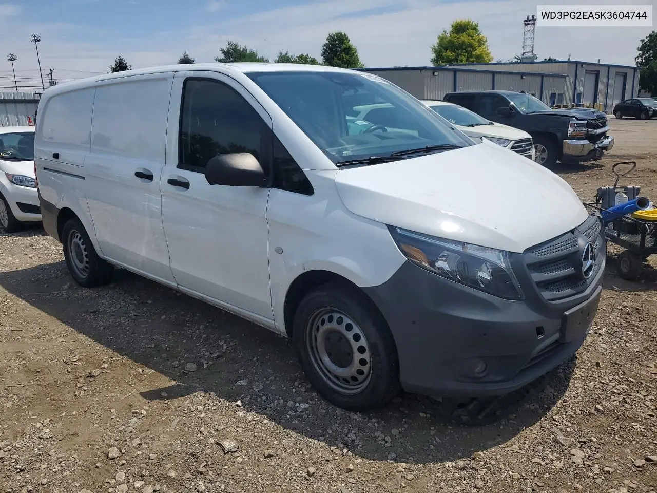 2019 Mercedes-Benz Metris VIN: WD3PG2EA5K3604744 Lot: 62009326
