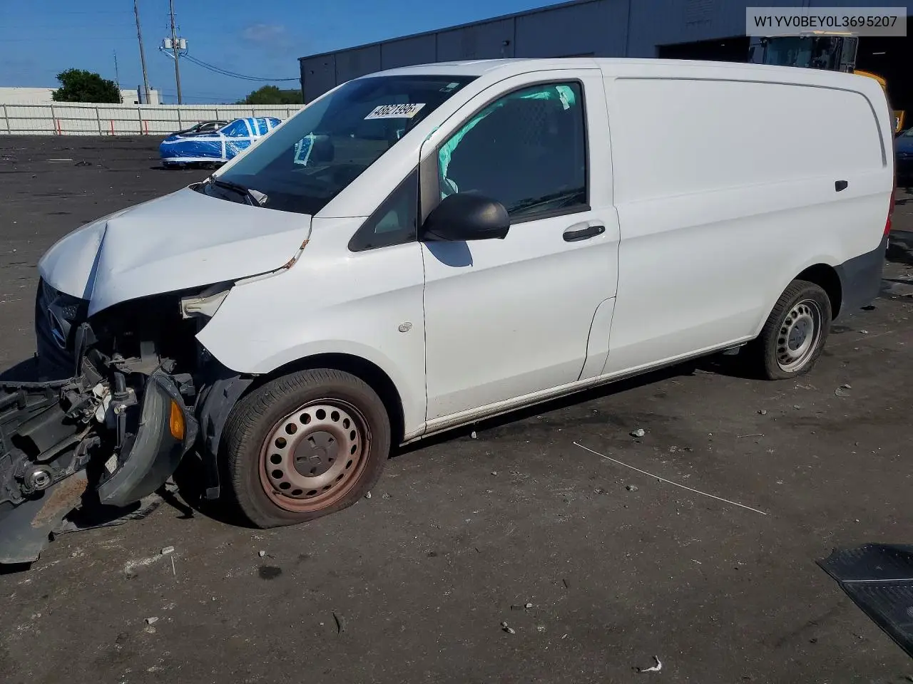 2020 Mercedes Benz Metris Utility / Service Van VIN: W1YV0BEY0L3695207 Lot: 48621996