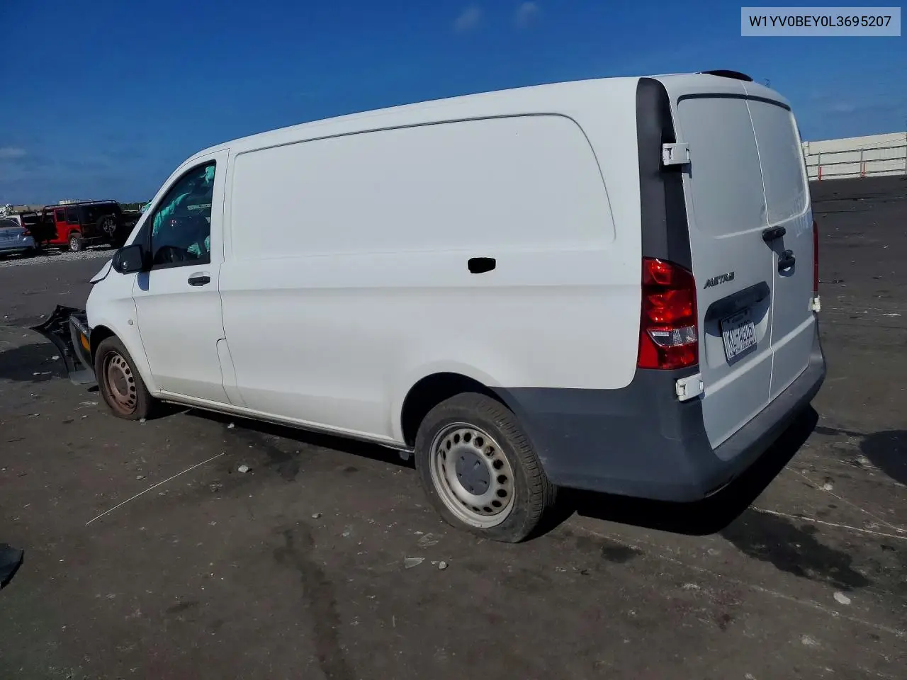 2020 Mercedes Benz Metris Utility / Service Van VIN: W1YV0BEY0L3695207 Lot: 48621996
