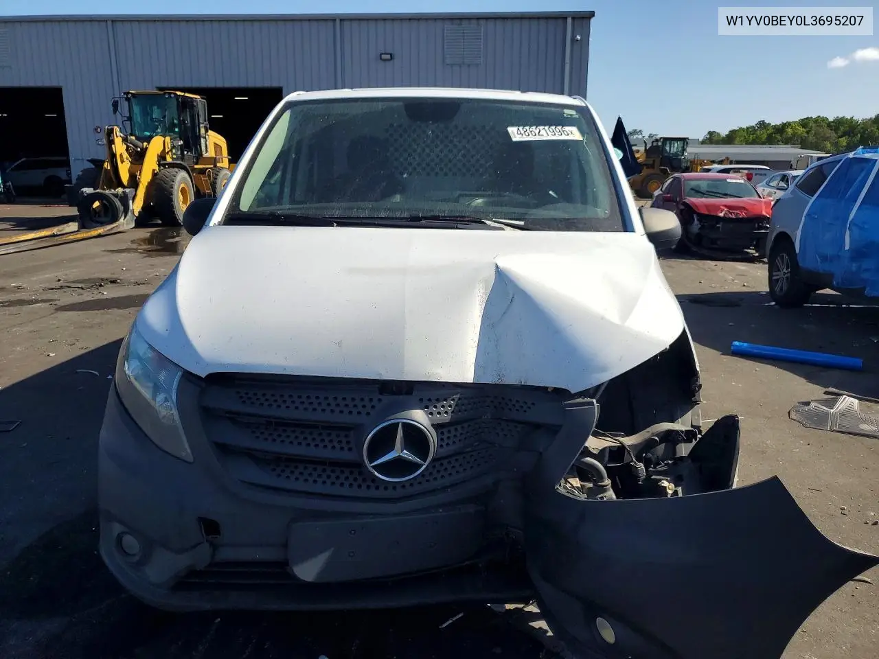 2020 Mercedes Benz Metris Utility / Service Van VIN: W1YV0BEY0L3695207 Lot: 48621996