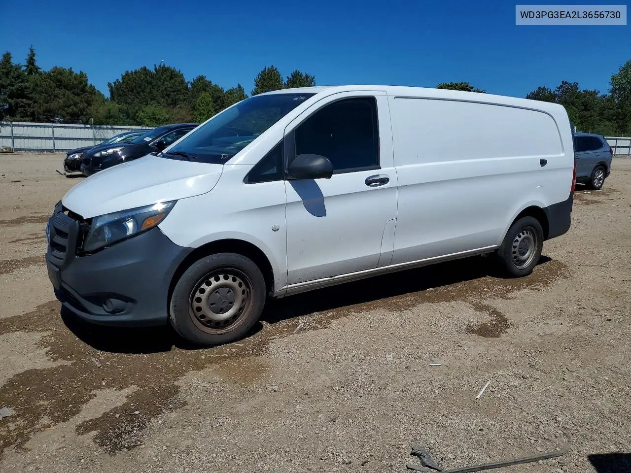 2020 Mercedes-Benz Metris VIN: WD3PG3EA2L3656730 Lot: 53008556