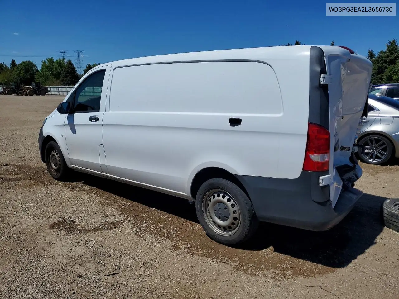 2020 Mercedes-Benz Metris VIN: WD3PG3EA2L3656730 Lot: 53008556