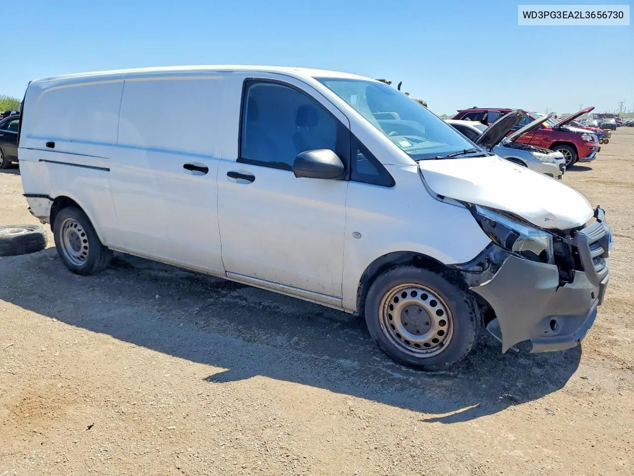 2020 Mercedes-Benz Metris VIN: WD3PG3EA2L3656730 Lot: 53008556