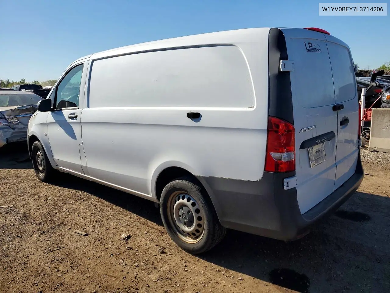 2020 Mercedes-Benz Metris VIN: W1YV0BEY7L3714206 Lot: 53576696
