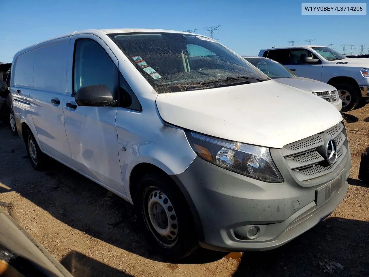 2020 Mercedes-Benz Metris VIN: W1YV0BEY7L3714206 Lot: 53576696