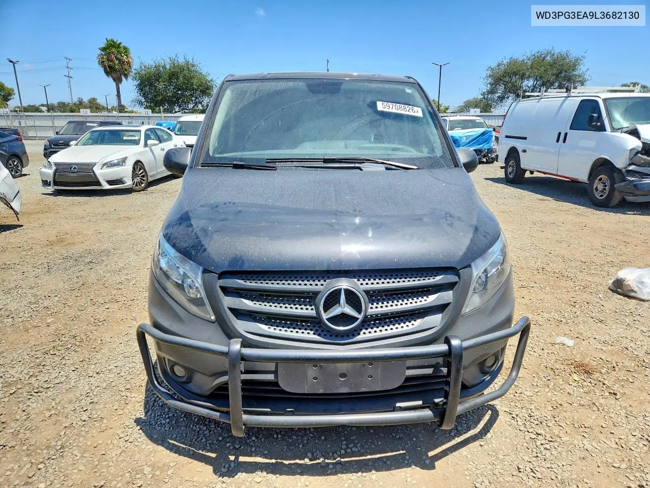 2020 Mercedes-Benz Metris VIN: WD3PG3EA9L3682130 Lot: 59708826