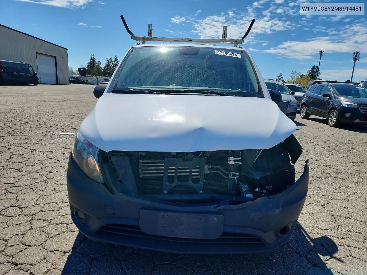 2021 Mercedes Benz Metris Delivery Van VIN: W1YV0CEY2M3914451 Lot: 47180696