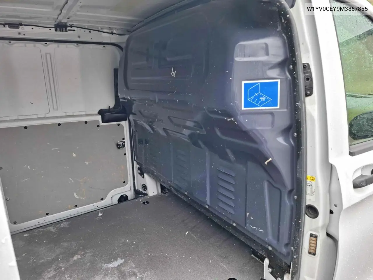 2021 Mercedes-Benz Metris VIN: W1YV0CEY9M3867855 Lot: 55229696