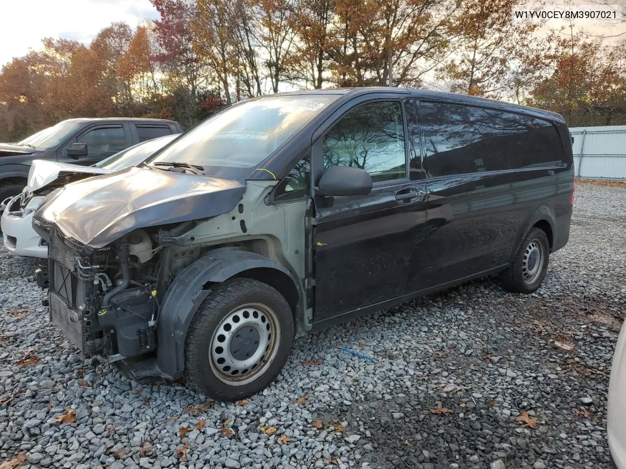 2021 Mercedes Benz Metris Delivery Van VIN: W1YV0CEY8M3907021 Lot: 90823035