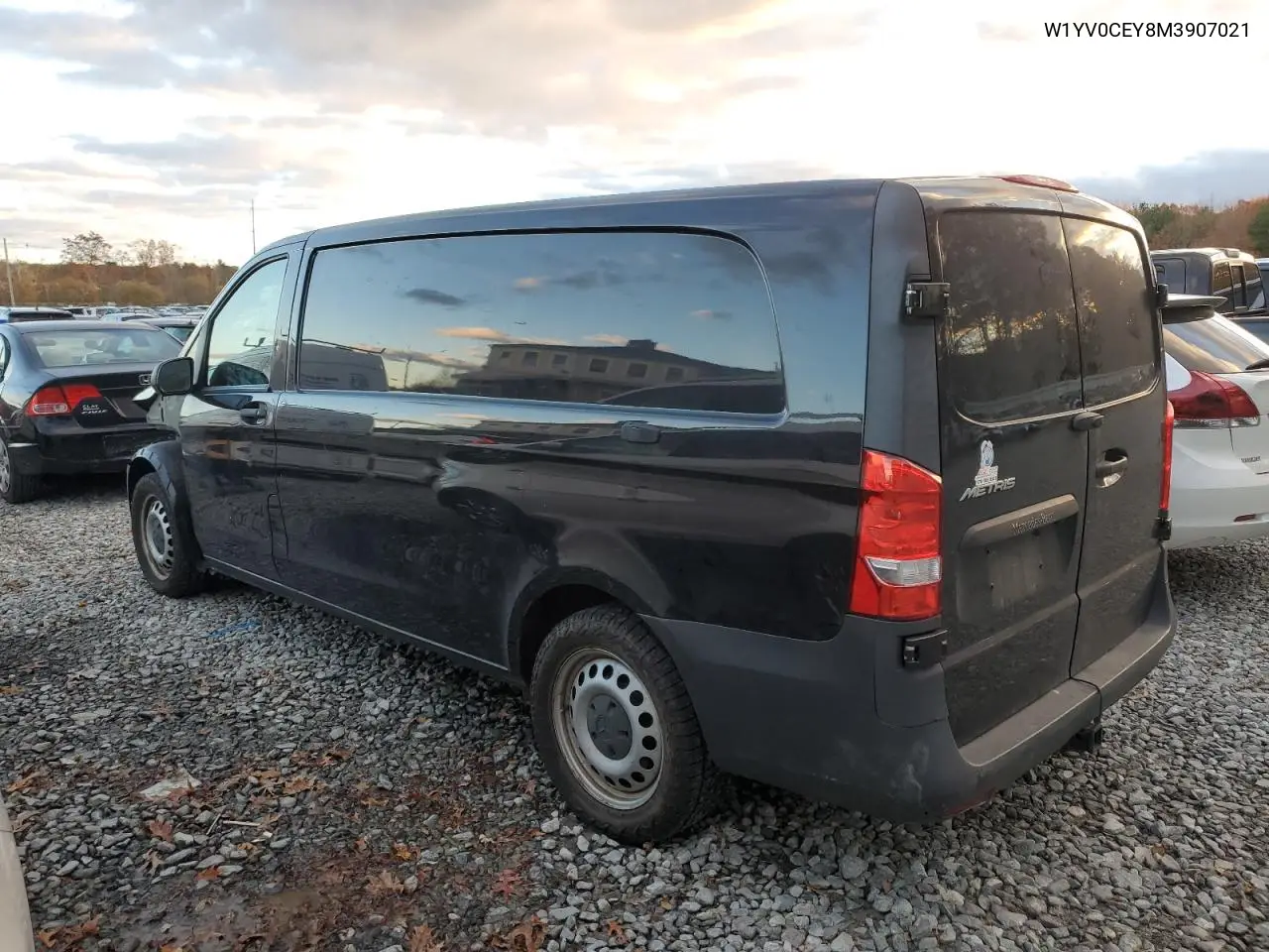 2021 Mercedes Benz Metris Delivery Van VIN: W1YV0CEY8M3907021 Lot: 90823035