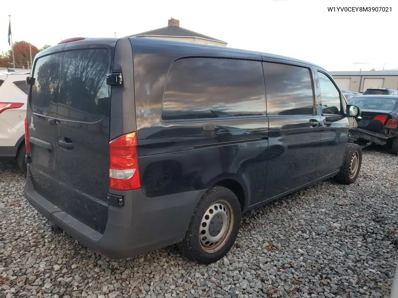 2021 Mercedes Benz Metris Delivery Van VIN: W1YV0CEY8M3907021 Lot: 90823035