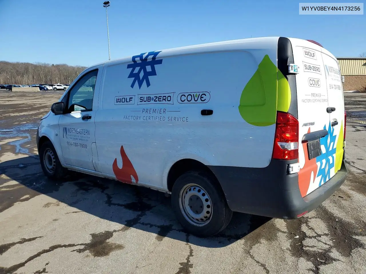 2022 Mercedes-Benz Metris VIN: W1YV0BEY4N4173256 Lot: 76858985