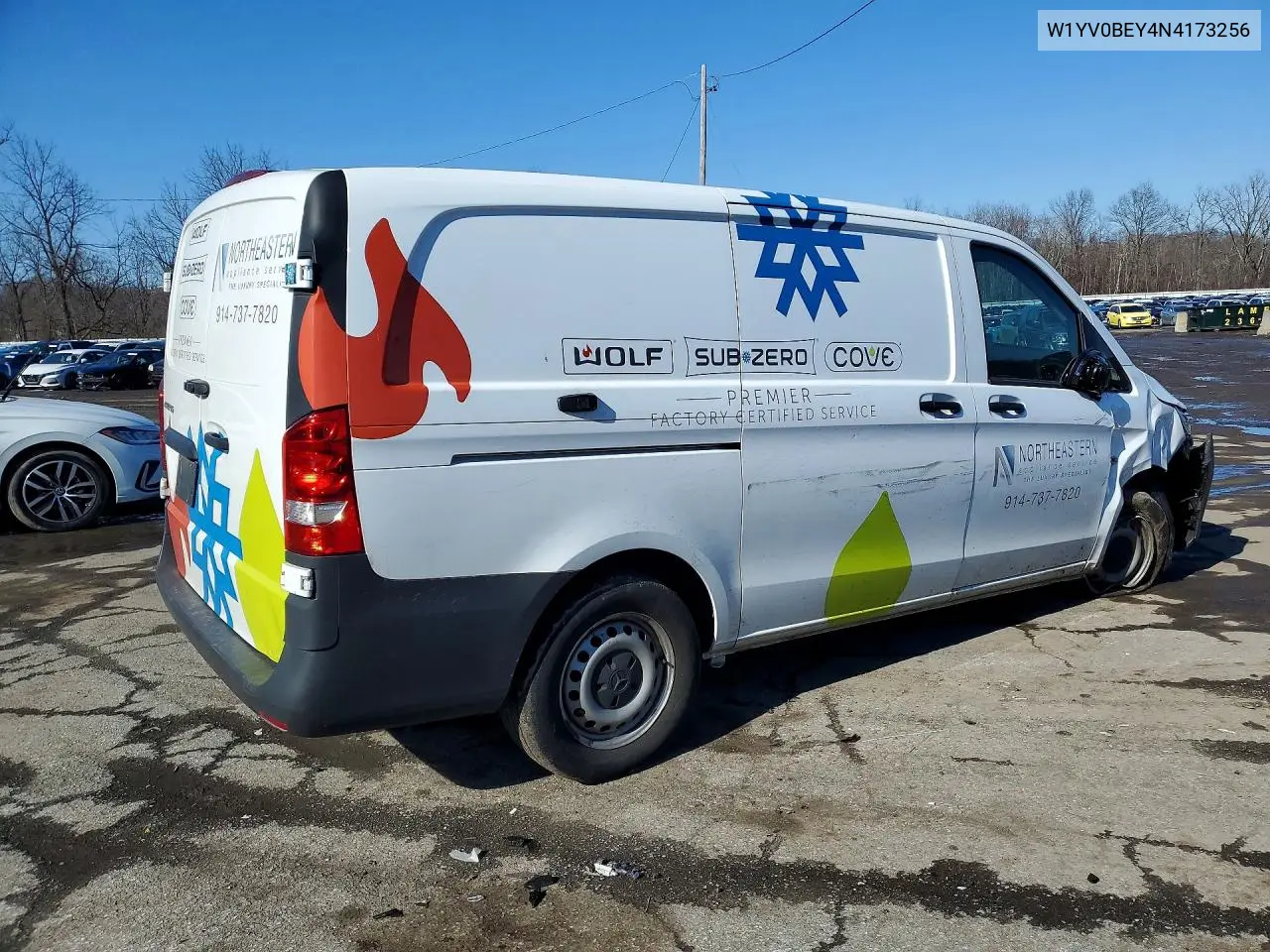 2022 Mercedes-Benz Metris VIN: W1YV0BEY4N4173256 Lot: 76858985