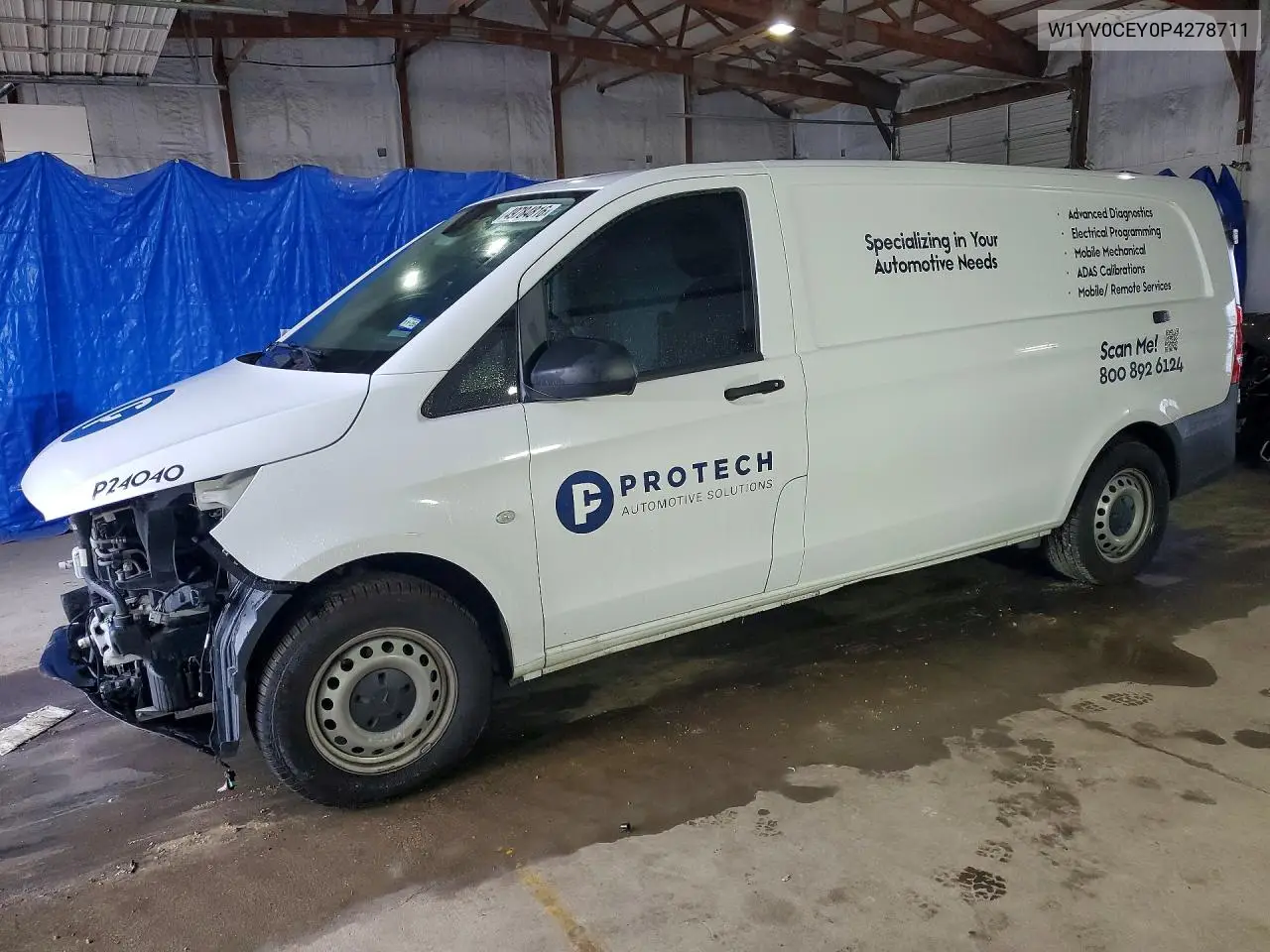 2023 Mercedes-Benz Metris VIN: W1YV0CEY0P4278711 Lot: 49784816