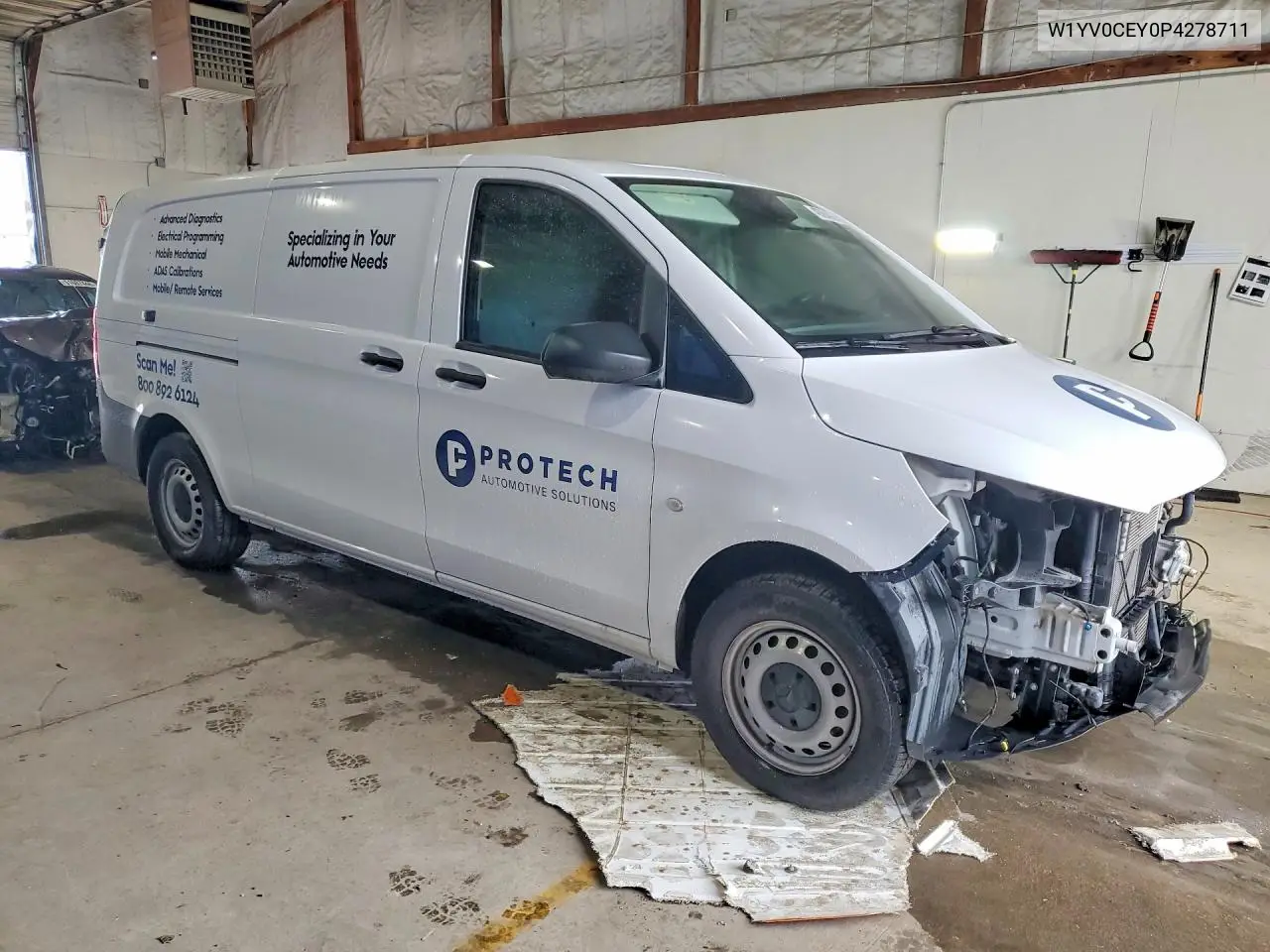 2023 Mercedes-Benz Metris VIN: W1YV0CEY0P4278711 Lot: 49784816