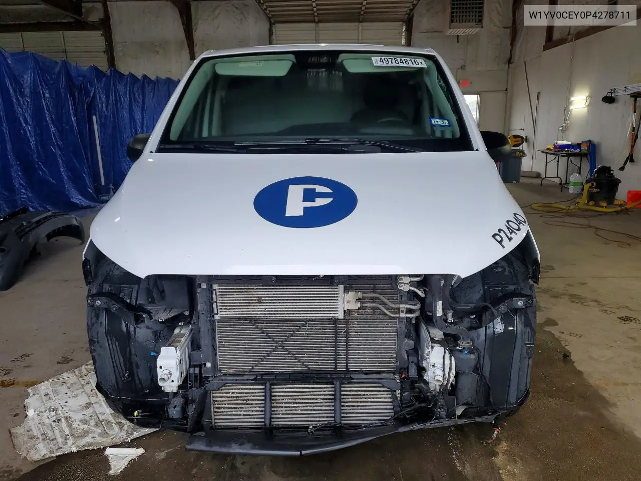 2023 Mercedes-Benz Metris VIN: W1YV0CEY0P4278711 Lot: 49784816
