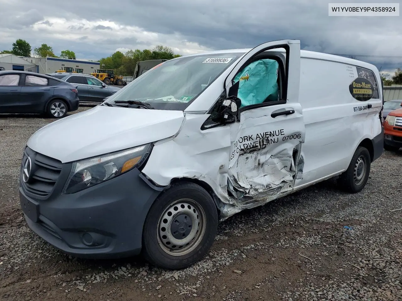 2023 Mercedes Benz Metris VIN: W1YV0BEY9P4358924 Lot: 51699936