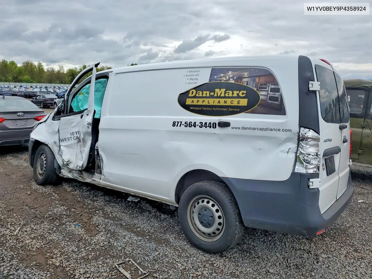 2023 Mercedes Benz Metris VIN: W1YV0BEY9P4358924 Lot: 51699936