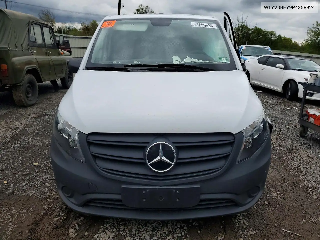 2023 Mercedes Benz Metris VIN: W1YV0BEY9P4358924 Lot: 51699936