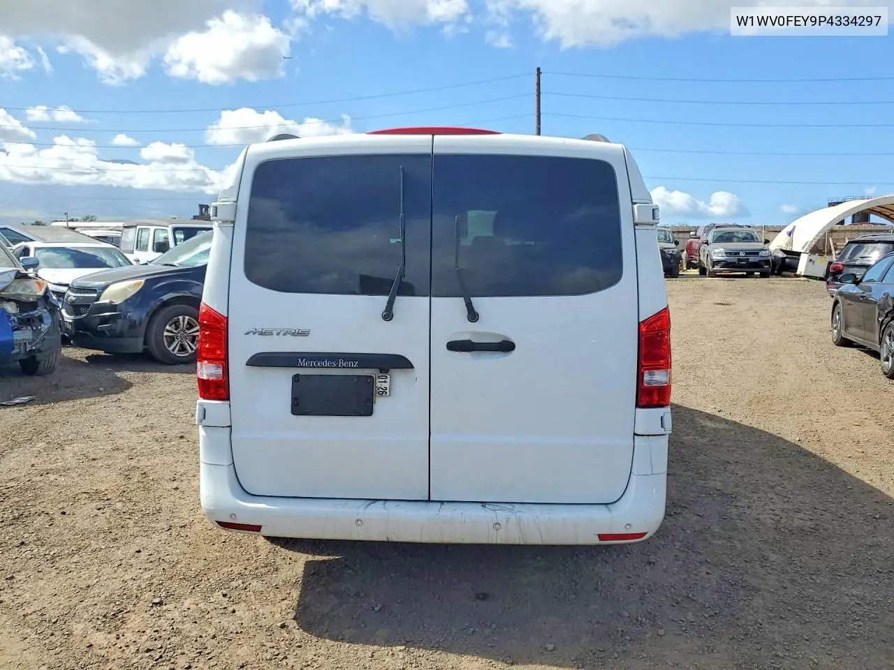 2023 Mercedes-Benz Metris VIN: W1WV0FEY9P4334297 Lot: 51922996