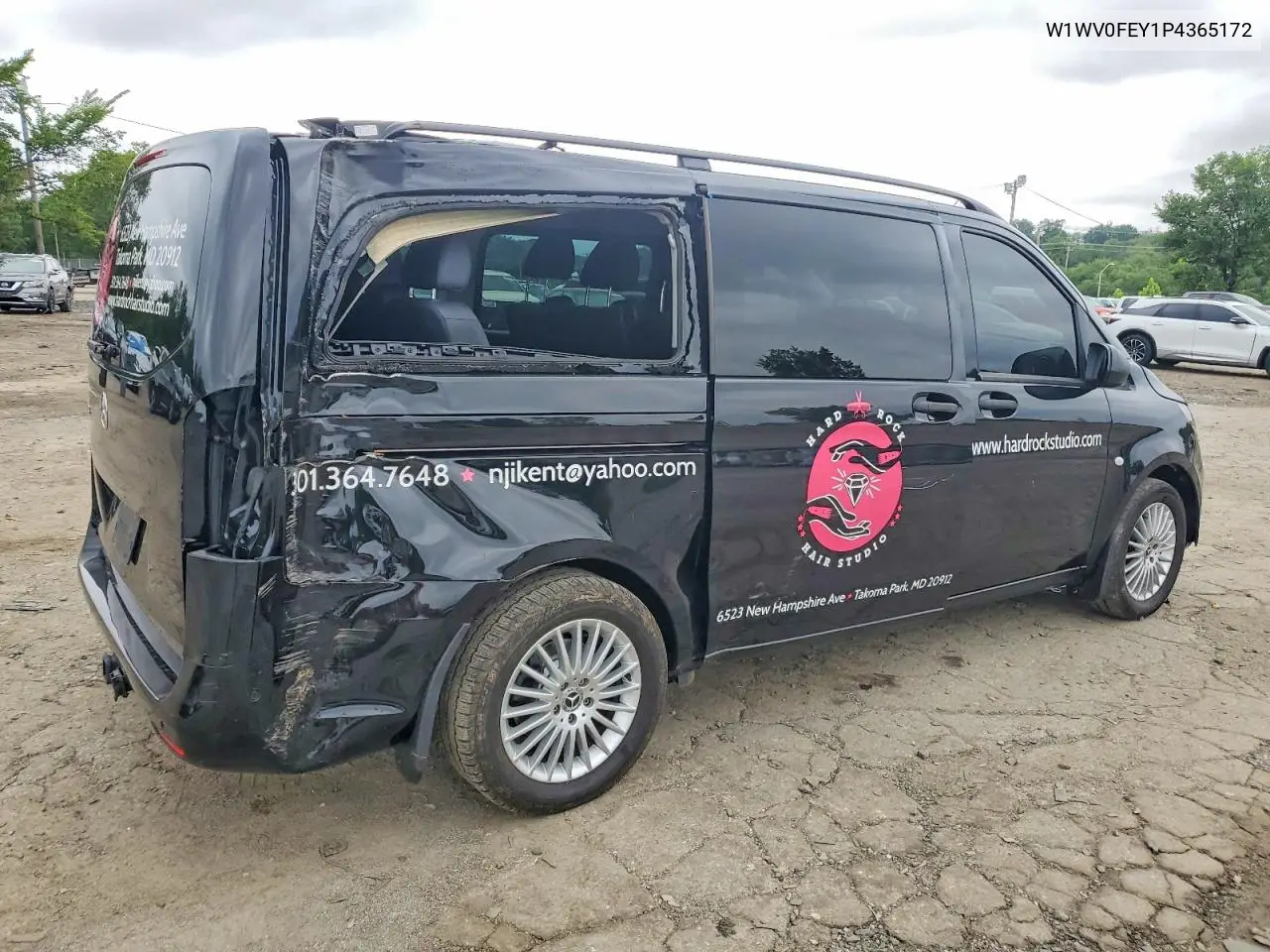 2023 Mercedes-Benz Metris VIN: W1WV0FEY1P4365172 Lot: 59689506