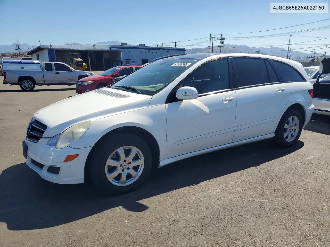 2006 Mercedes-Benz R 350 VIN: 4JGCB65E26A022160 Lot: 49787996