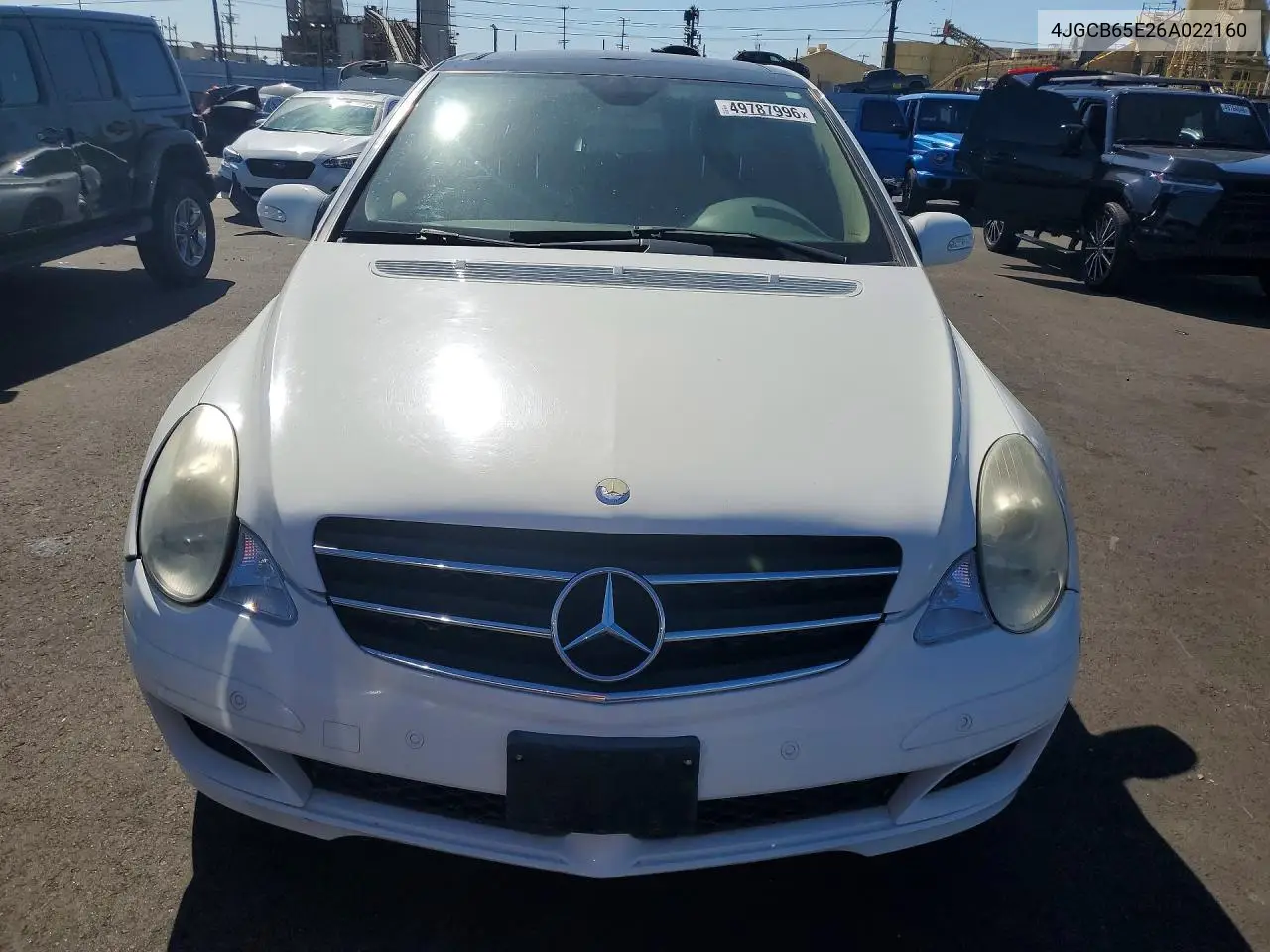 2006 Mercedes-Benz R 350 VIN: 4JGCB65E26A022160 Lot: 49787996
