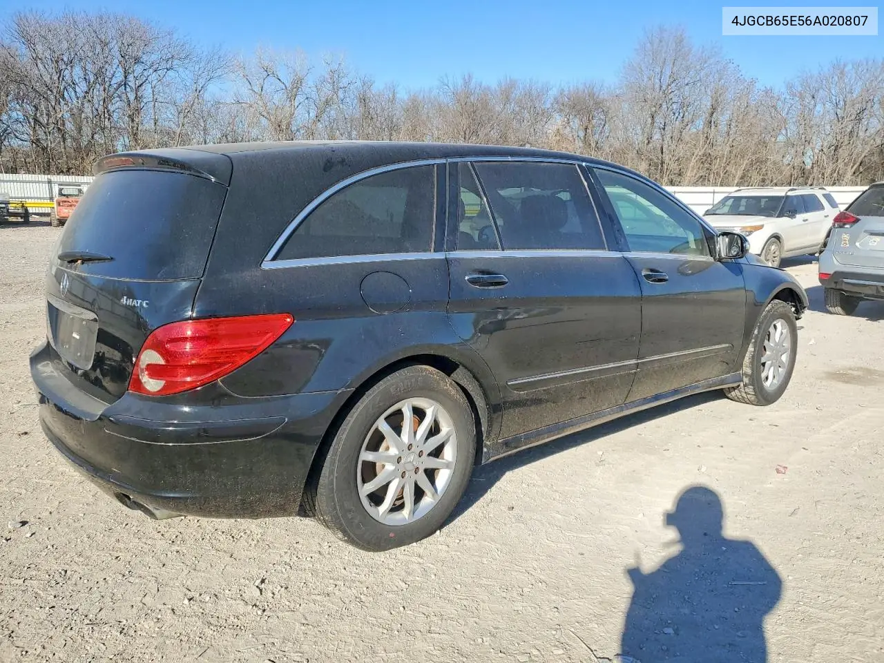 2006 Mercedes-Benz R 350 VIN: 4JGCB65E56A020807 Lot: 96043235