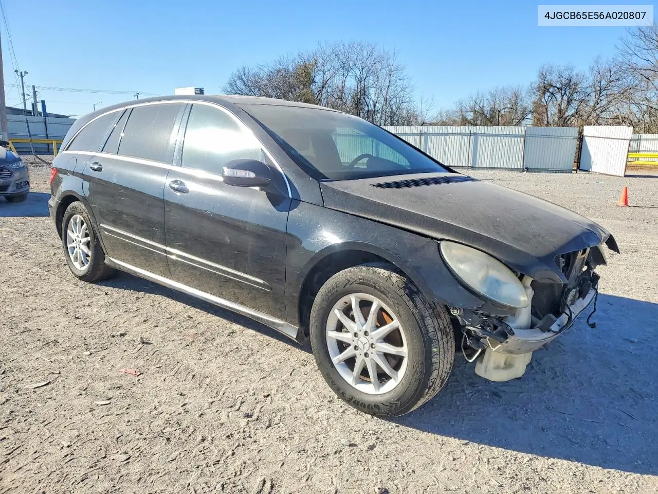 2006 Mercedes-Benz R 350 VIN: 4JGCB65E56A020807 Lot: 96043235