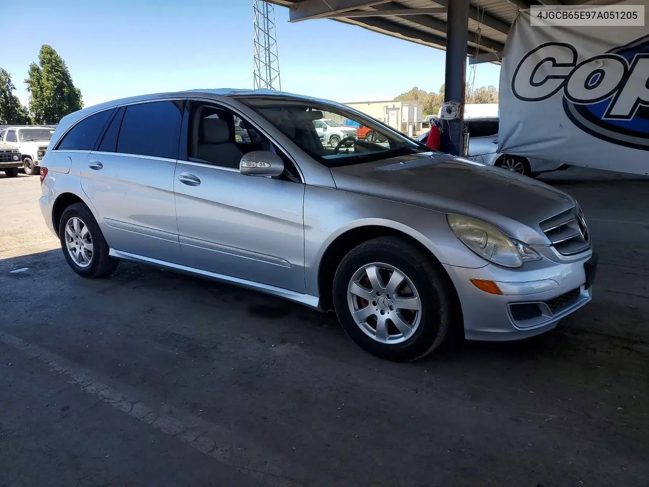 2007 Mercedes-Benz R 350 VIN: 4JGCB65E97A051205 Lot: 60703056