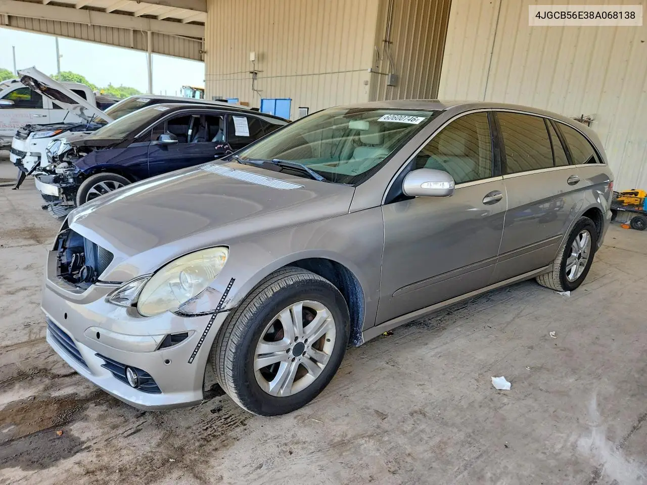 2008 Mercedes-Benz R 350 VIN: 4JGCB56E38A068138 Lot: 60600746