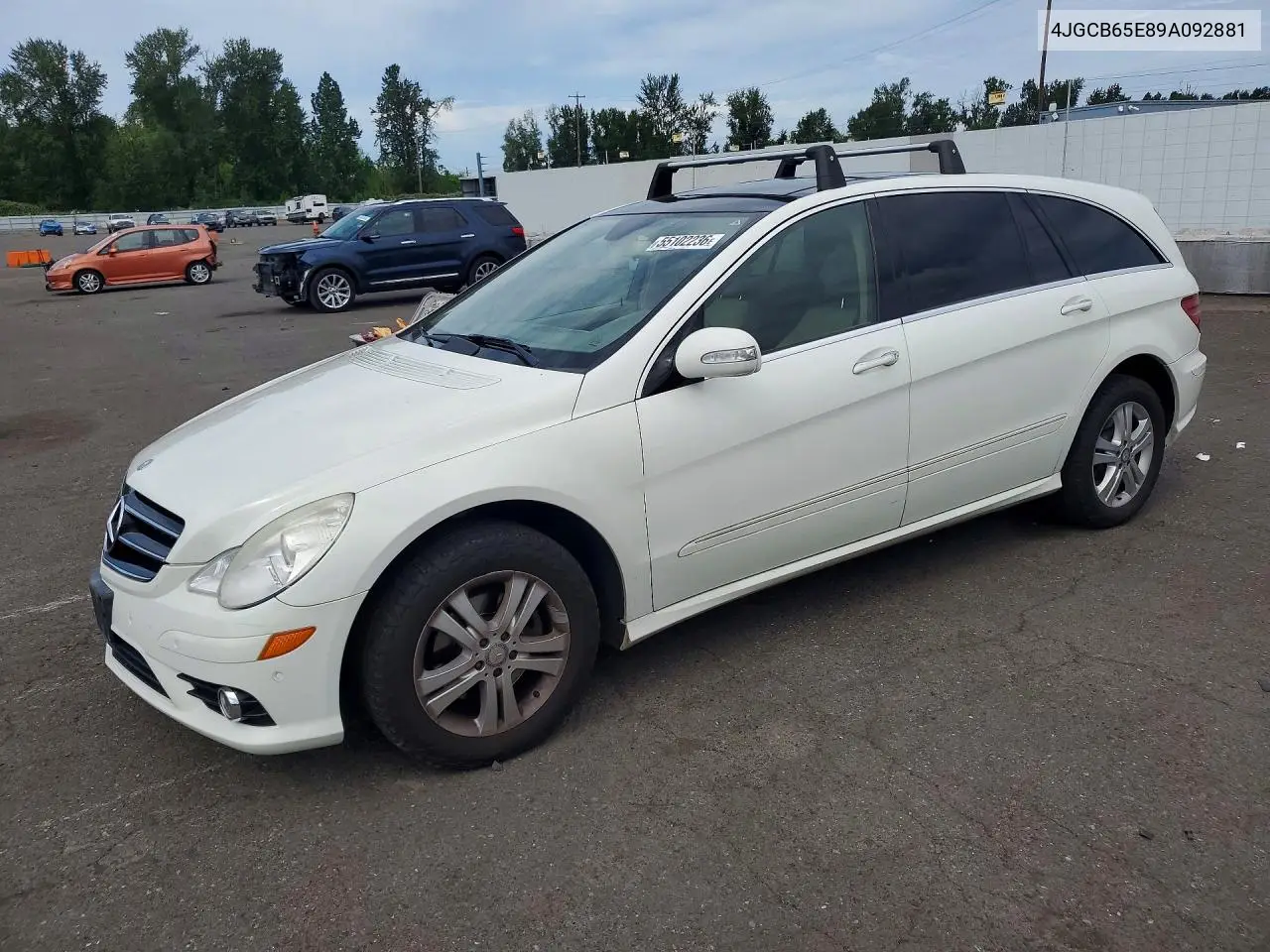 2009 Mercedes-Benz R 350 4Matic VIN: 4JGCB65E89A092881 Lot: 55102236