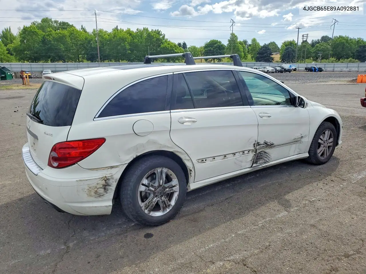 2009 Mercedes-Benz R 350 4Matic VIN: 4JGCB65E89A092881 Lot: 55102236