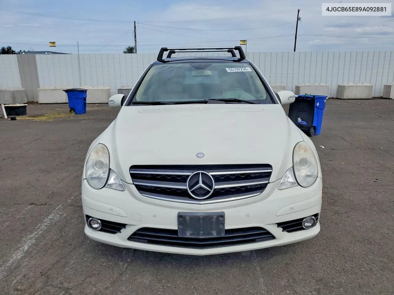 2009 Mercedes-Benz R 350 4Matic VIN: 4JGCB65E89A092881 Lot: 55102236