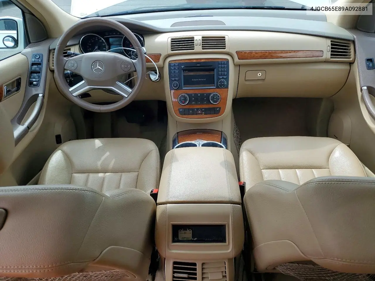 2009 Mercedes-Benz R 350 4Matic VIN: 4JGCB65E89A092881 Lot: 55102236