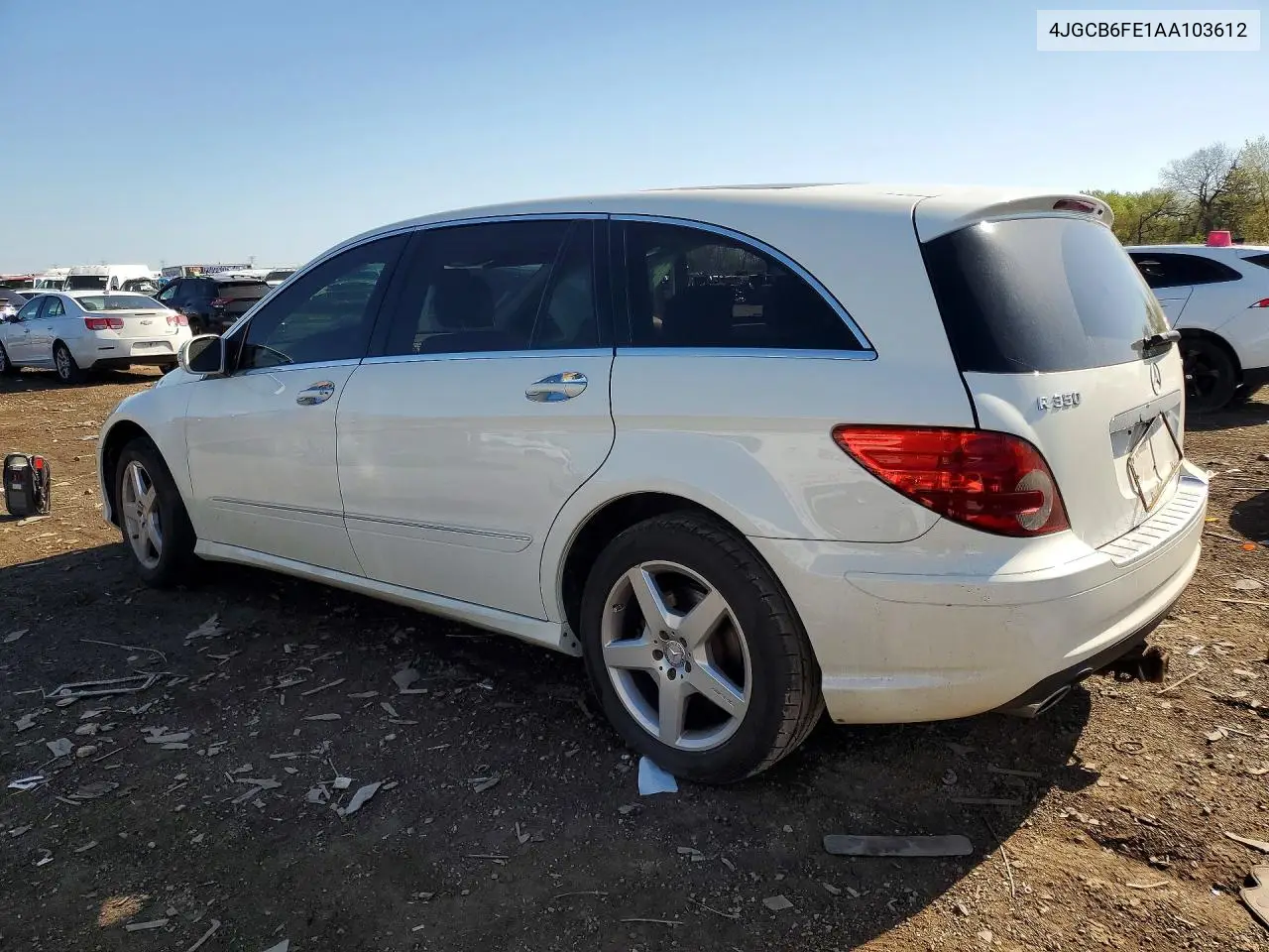 2010 Mercedes-Benz R 350 4Matic VIN: 4JGCB6FE1AA103612 Lot: 50988206
