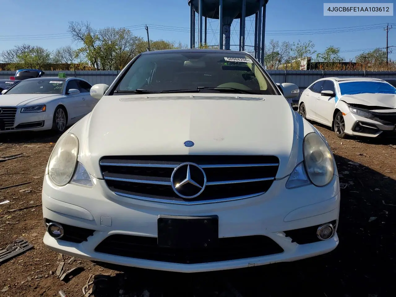 2010 Mercedes-Benz R 350 4Matic VIN: 4JGCB6FE1AA103612 Lot: 50988206