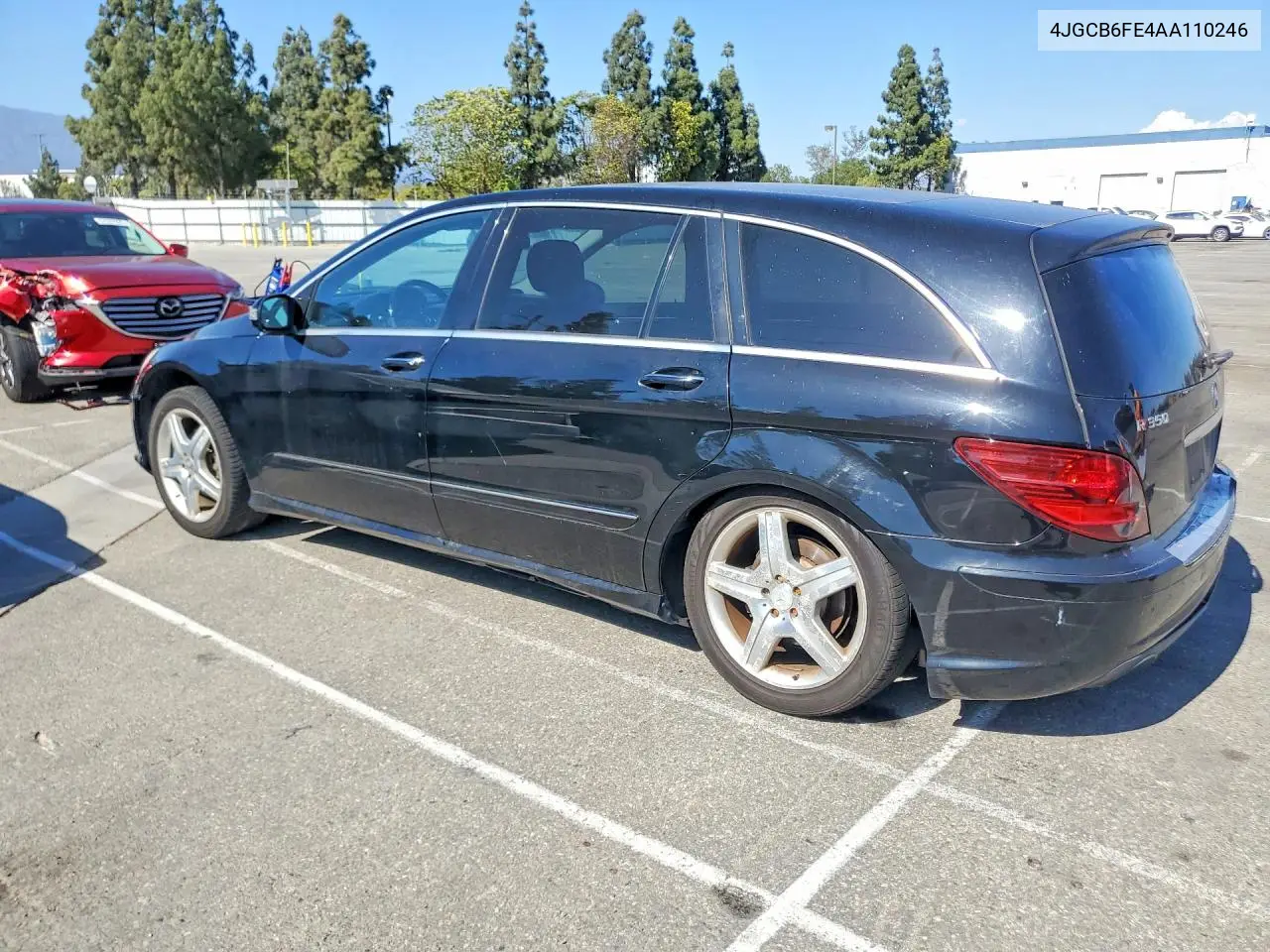 2010 Mercedes-Benz R 350 4Matic VIN: 4JGCB6FE4AA110246 Lot: 55549266