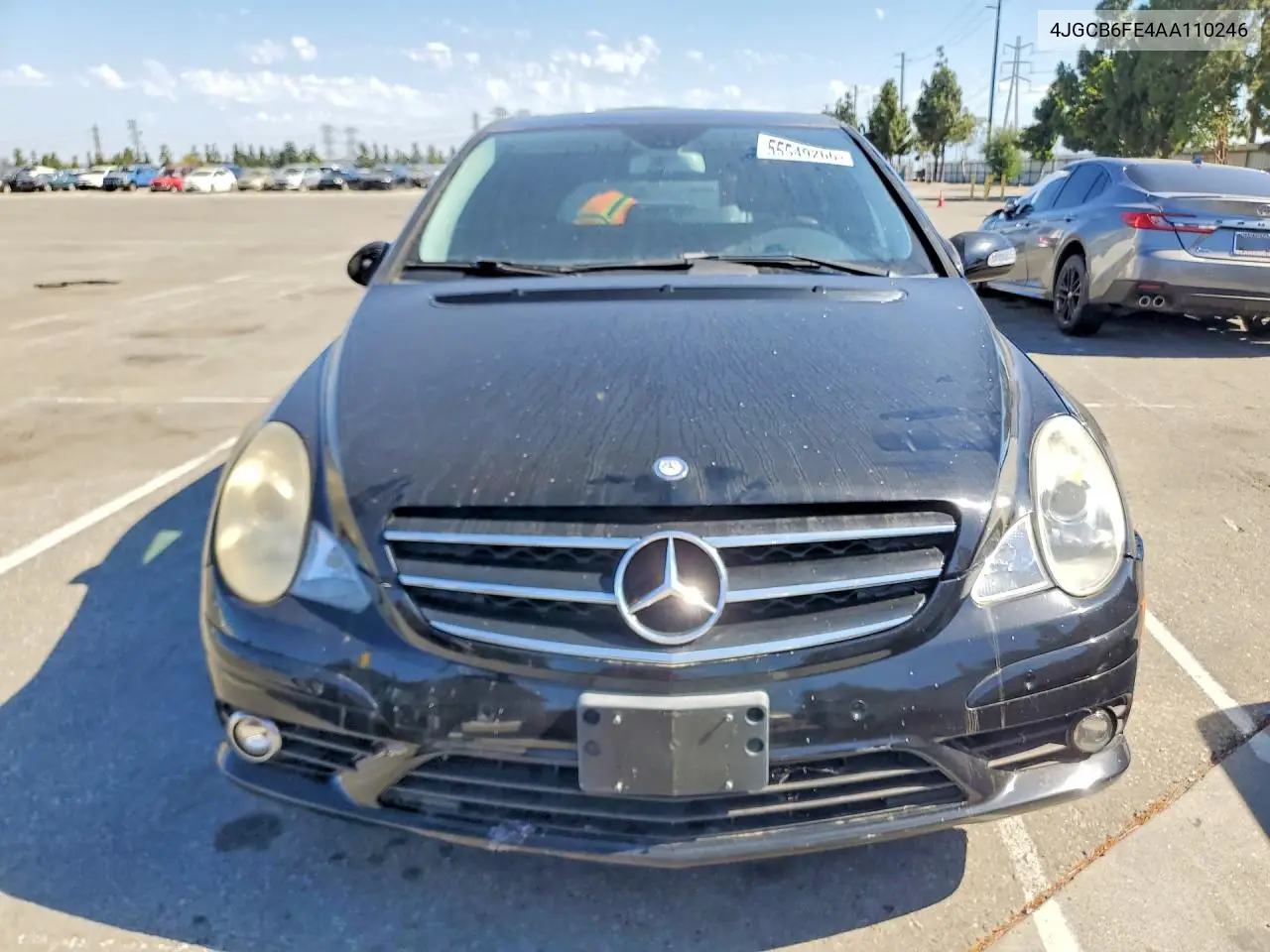 2010 Mercedes-Benz R 350 4Matic VIN: 4JGCB6FE4AA110246 Lot: 55549266