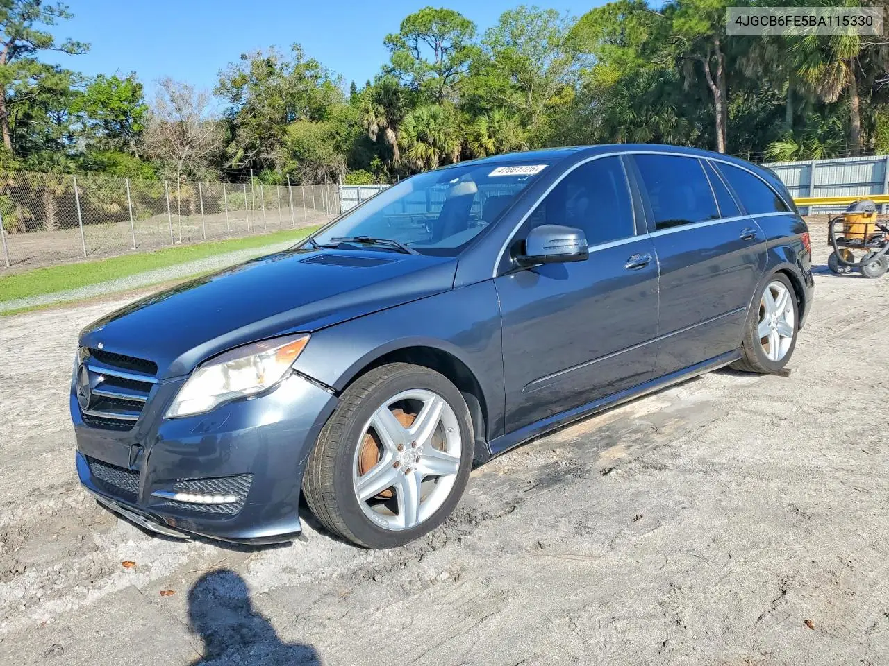 2011 Mercedes-Benz R 350 4Matic VIN: 4JGCB6FE5BA115330 Lot: 47061726
