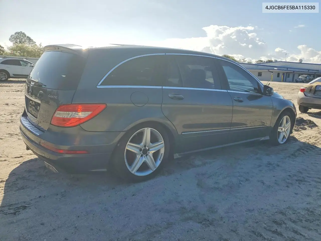2011 Mercedes-Benz R 350 4Matic VIN: 4JGCB6FE5BA115330 Lot: 47061726