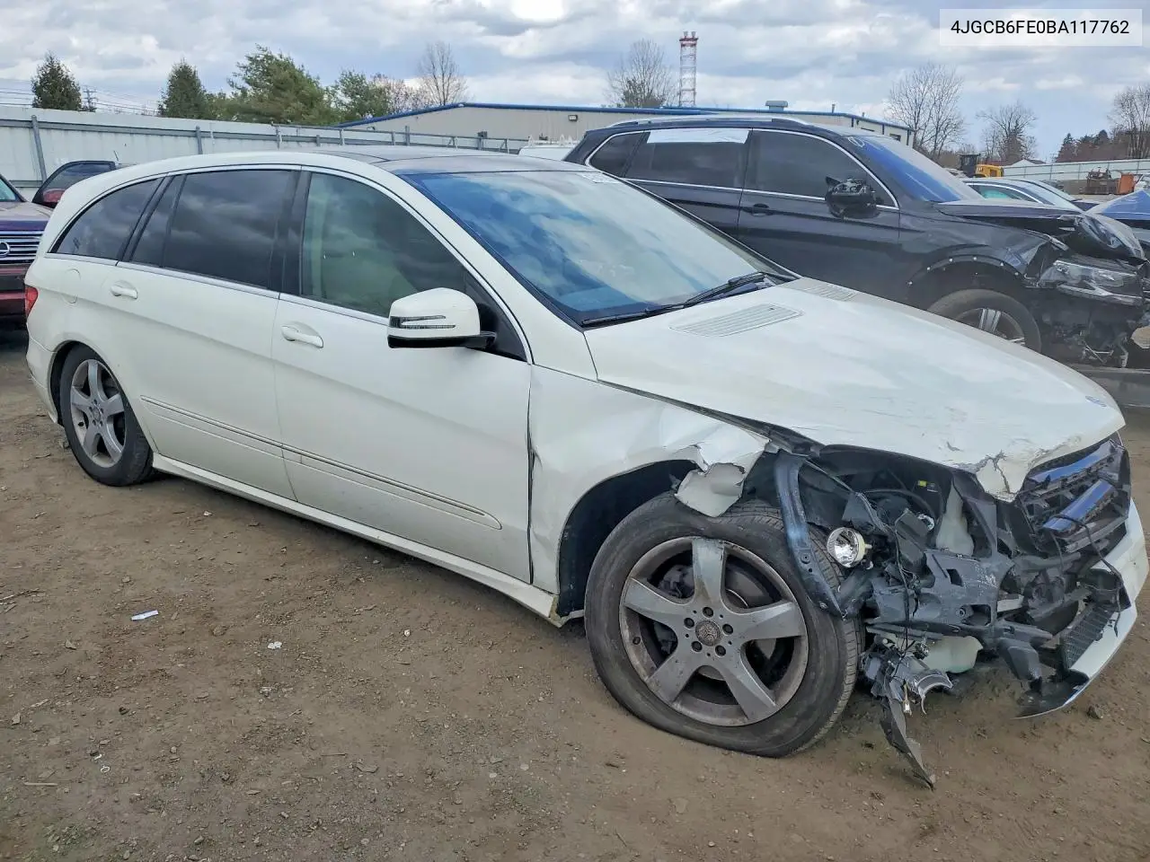 2011 Mercedes-Benz R 350 4Matic VIN: 4JGCB6FE0BA117762 Lot: 47847286