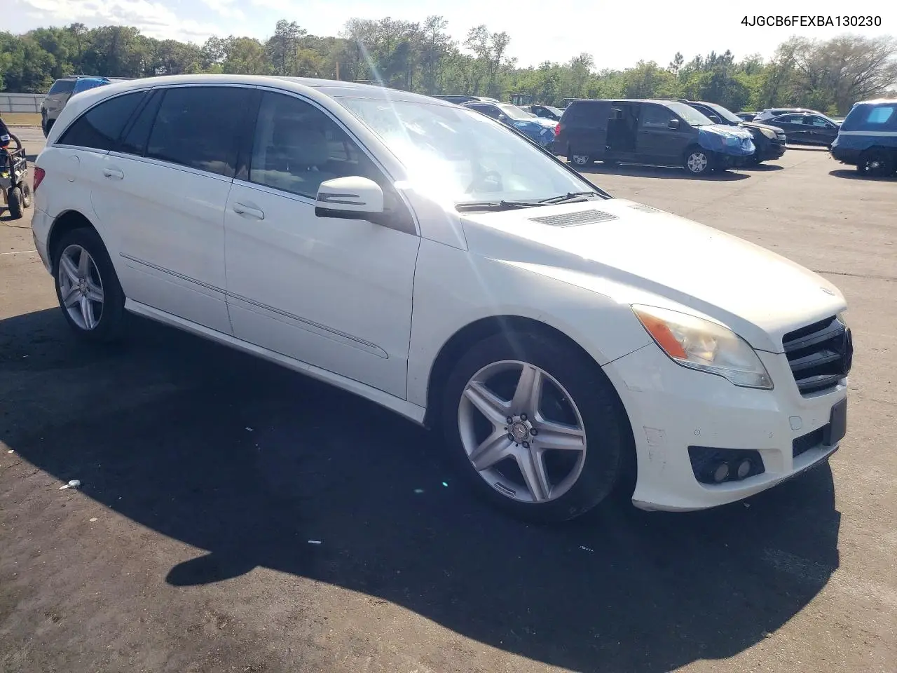 2011 Mercedes-Benz R 350 4Matic VIN: 4JGCB6FEXBA130230 Lot: 51617976