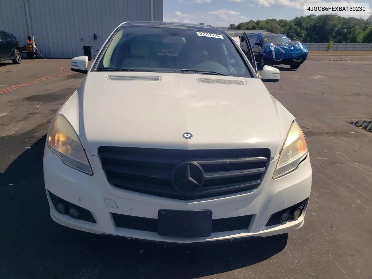 2011 Mercedes-Benz R 350 4Matic VIN: 4JGCB6FEXBA130230 Lot: 51617976
