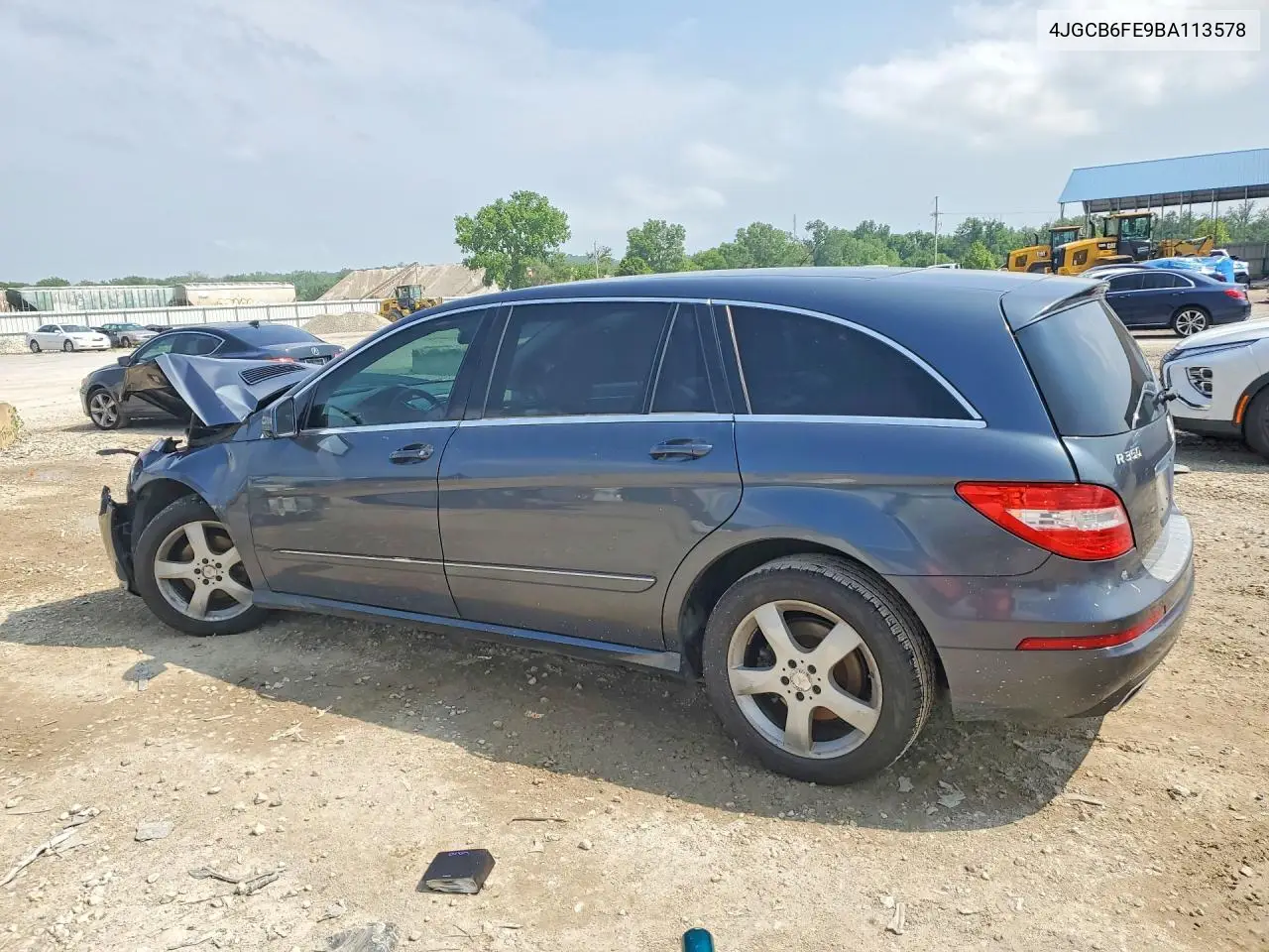 2011 Mercedes-Benz R 350 4Matic VIN: 4JGCB6FE9BA113578 Lot: 54070946